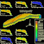 Figure 1: Rock porosity in the Palm Valley Gas Reservoir. The data is input to the reservoir simulation.